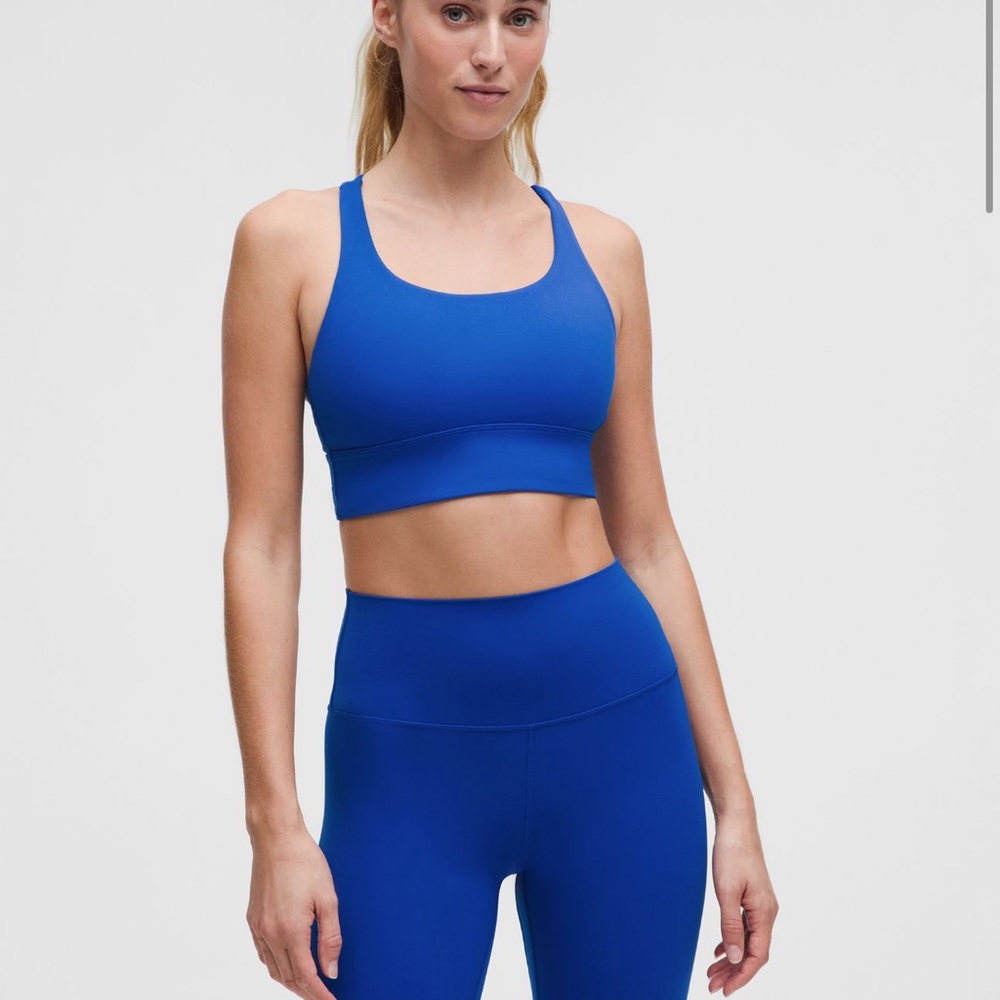 Lululemon Athletica Blue Sports Bra Intimates